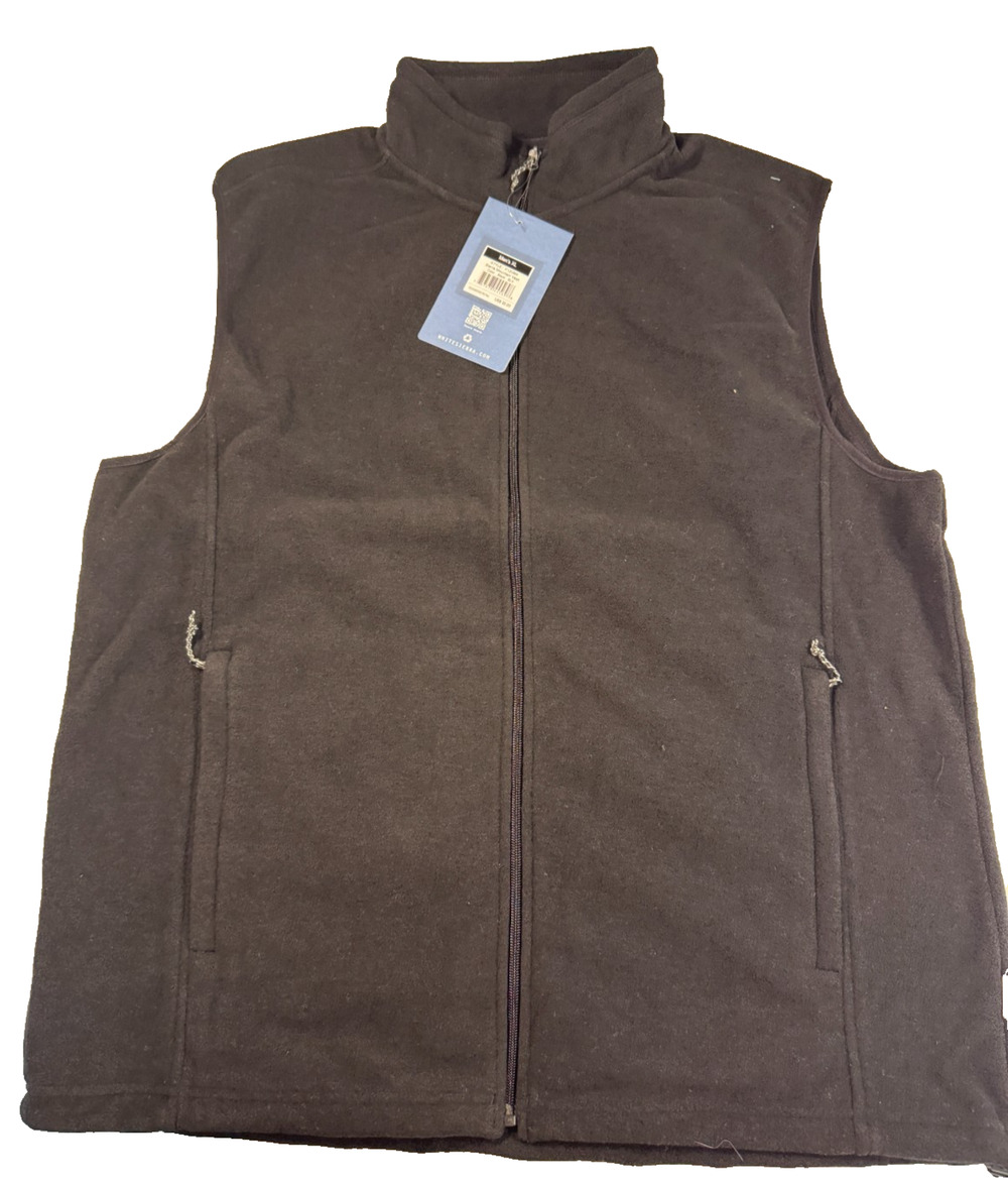 Sierra White Men's Sierra Mountain II Vest Black Size XL NWT